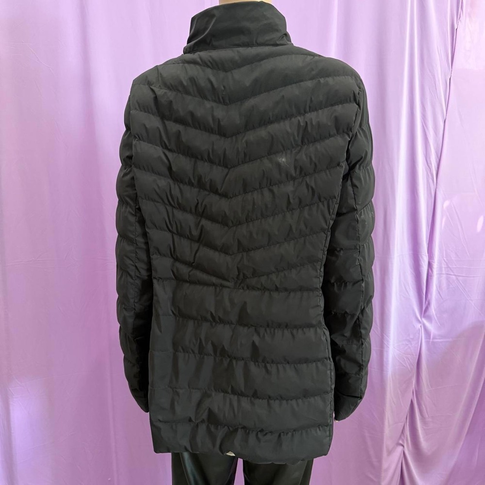 32 Degrees Heat Black Puffer Jacket Mens XL Full Zip Quilted Winter Coat 1226088